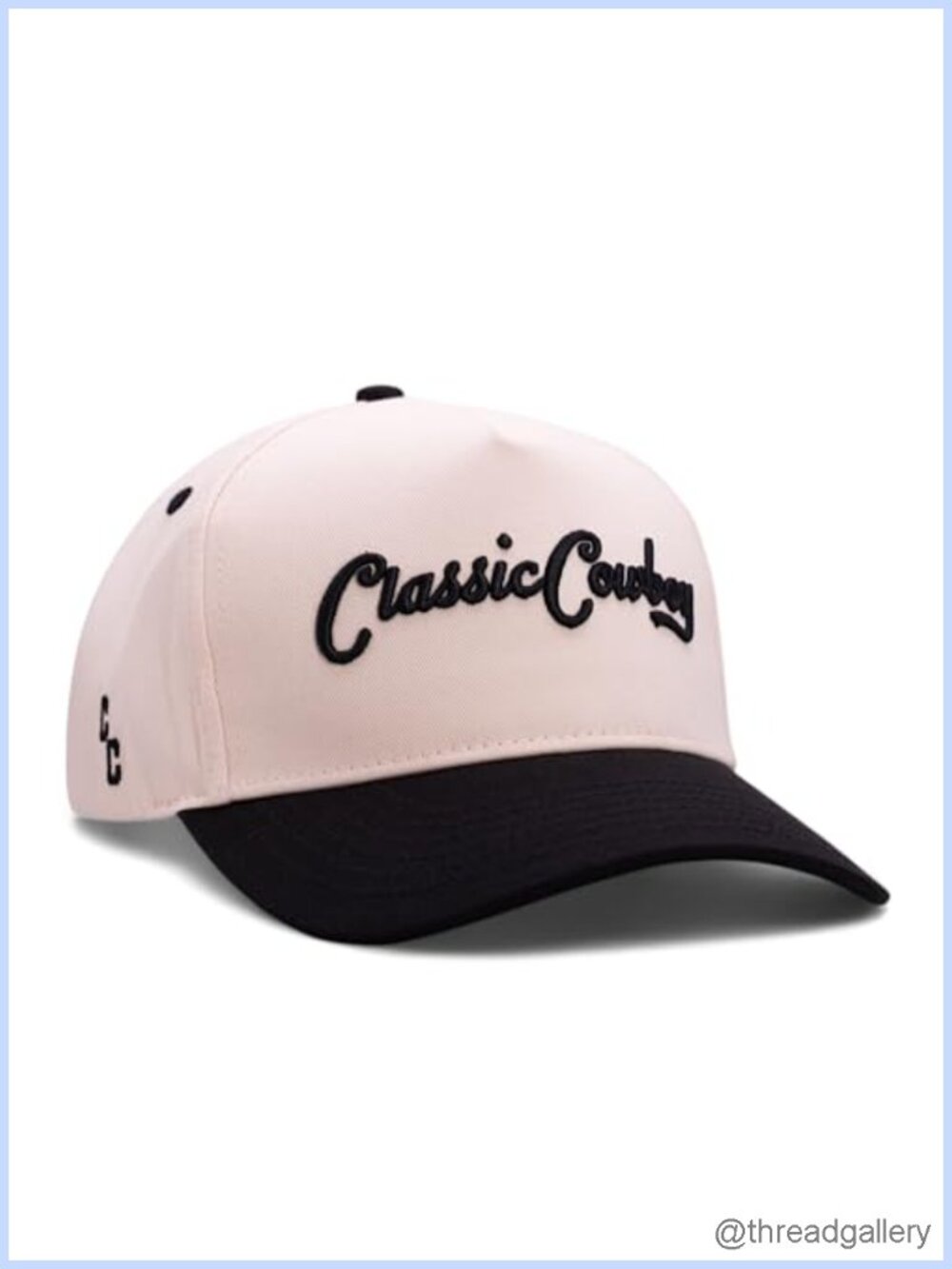 2-Tone Snapback Hat Adjustable Vintage Style Baseball Cap for Men & Women